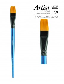 KCK PREMIUM NYLON FLAT BRUSH - BR 568F #9